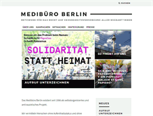 Tablet Screenshot of medibuero.de